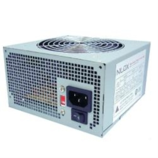 Nilox NX-PSNI5001 power supply unit 500 W 20+4 pin ATX ATX Silver