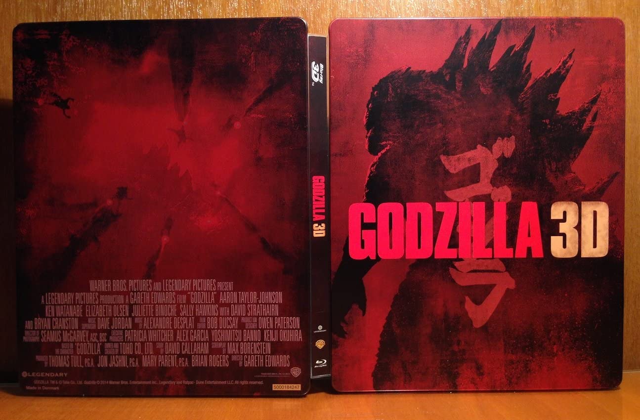Godzilla Steelbook (Blu-ray 3D + Blu-ray)