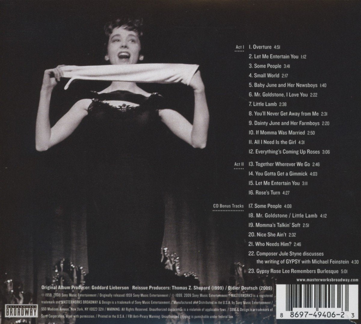 Gypsy - 50The Anniversary Edition