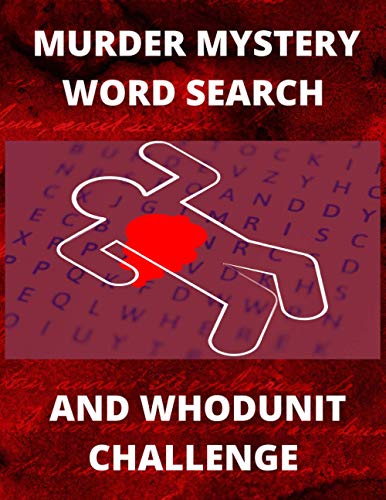 Murder Mystery Word Search and Whodunit Challenge