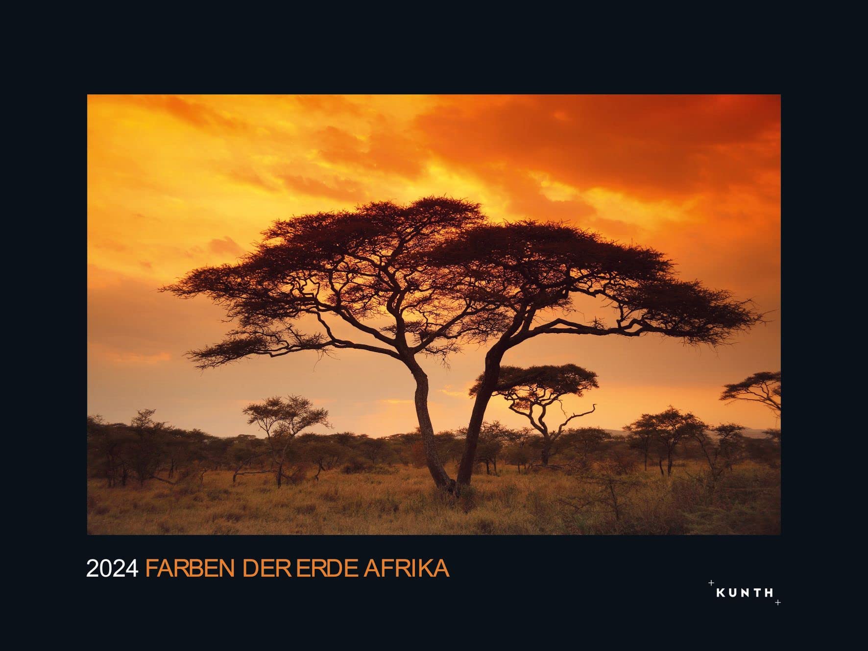 KUNTH Monats-Wandkalender Farben der Erde Afrika 2
