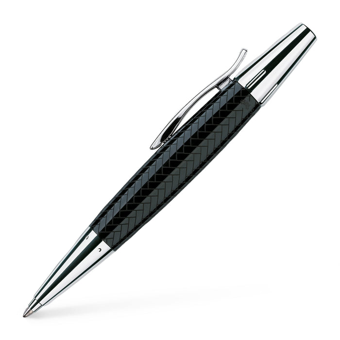 Faber-Castell F148351 E-Motion Ballpoint Pen Parquet Black