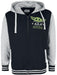 Star Wars The Mandalorian Grogu Men's Hooded Jacket Black/Grey Mottled M Black/Grey Mottled