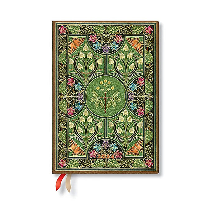 Poetry in Bloom Midi 12-month Dayplanner 2024