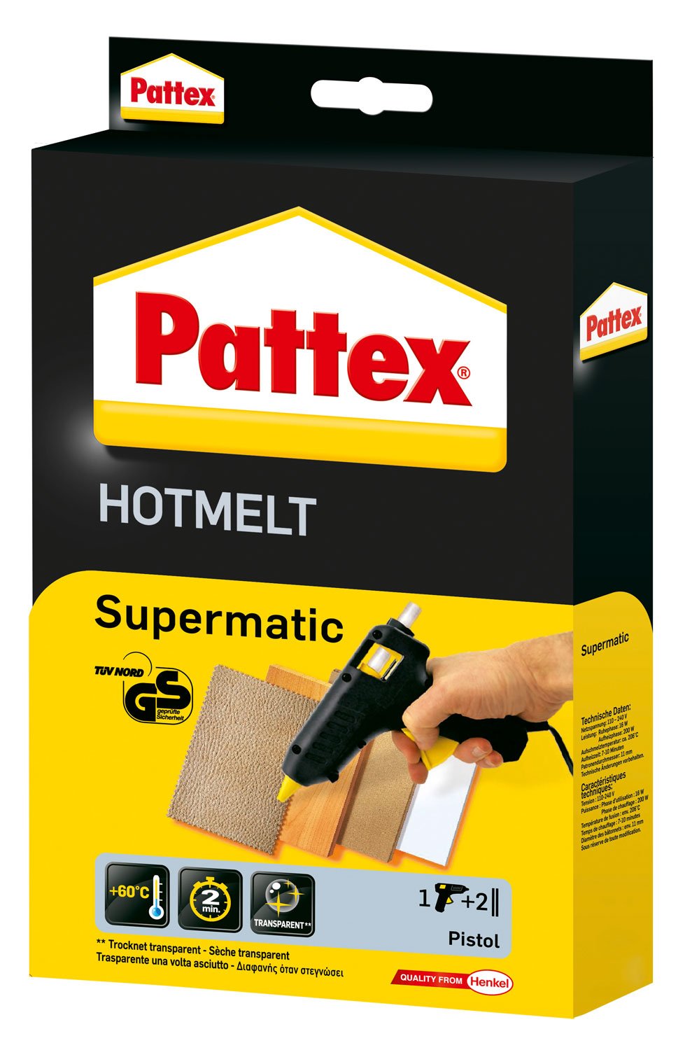 Pattex HeiBklebepistole Supermatic Hotmelt