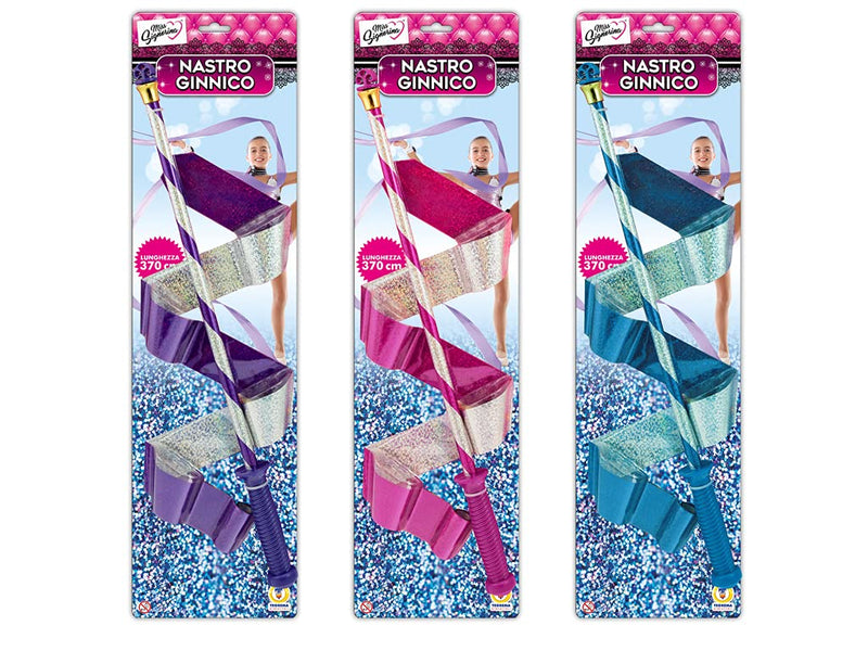 Teorema: Miss Signorina - Nastro Ginnico Glitter 3,7 M 3 Colori Ass - Blister