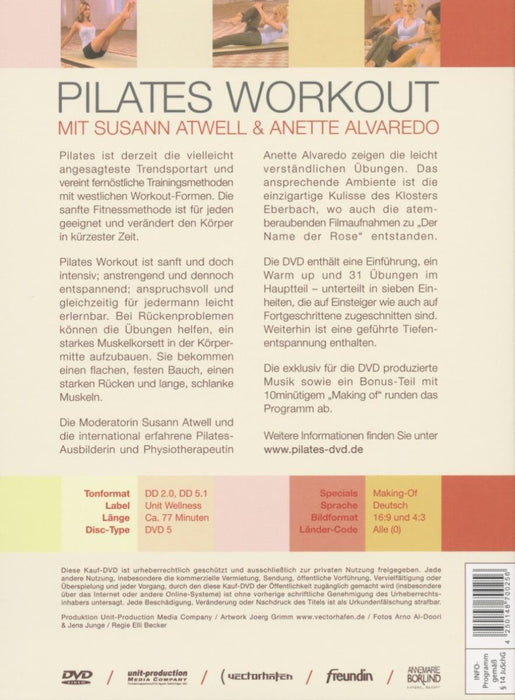 Pilates Workout - mit Susan Atwell und Anette Alvaredo