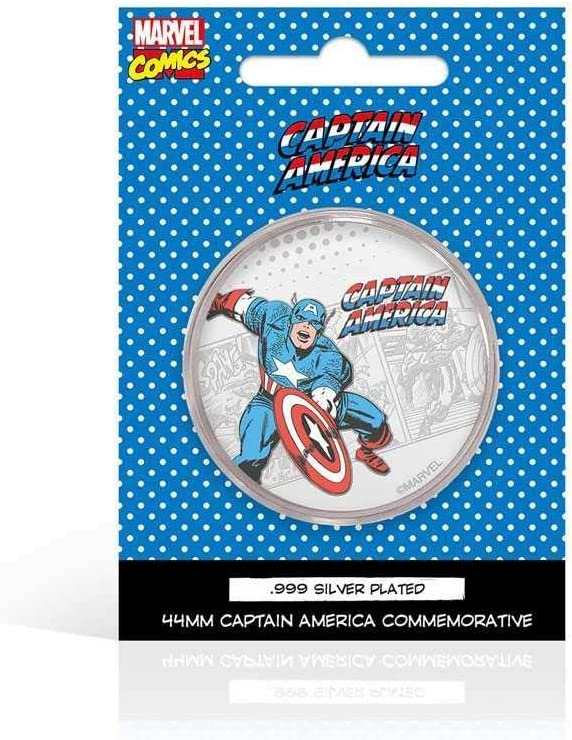 Indies Merchandise - COIN MARVEL CAP AMERICA
