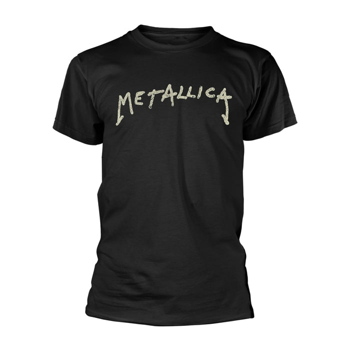 METALLICA - WUZ HERE BLACK T-Shirt, Front & Back Print Medium