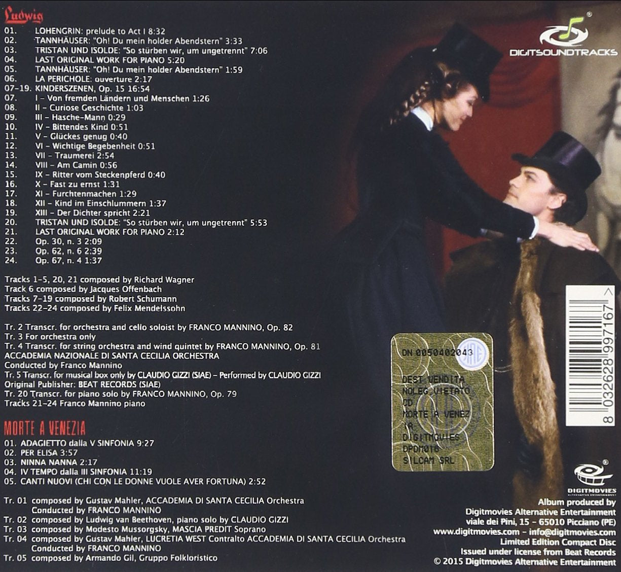 Ludwig / Morte a Venezia Death in Venice Soundtracks