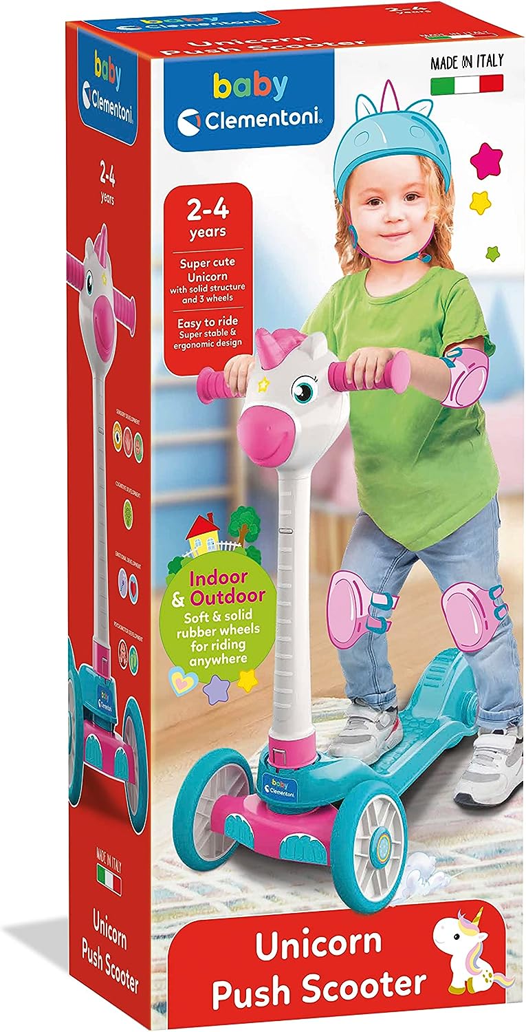 Clementoni: Baby Prima Infanzia Monopattino Unicorno