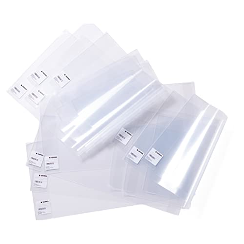 10 HERMA Buchumschlage Hermax transparent