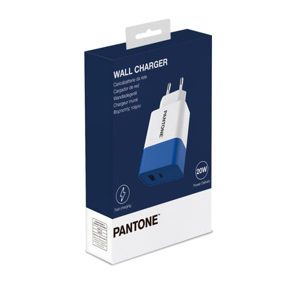 Pantone Travel Charger 20W Navy Blu