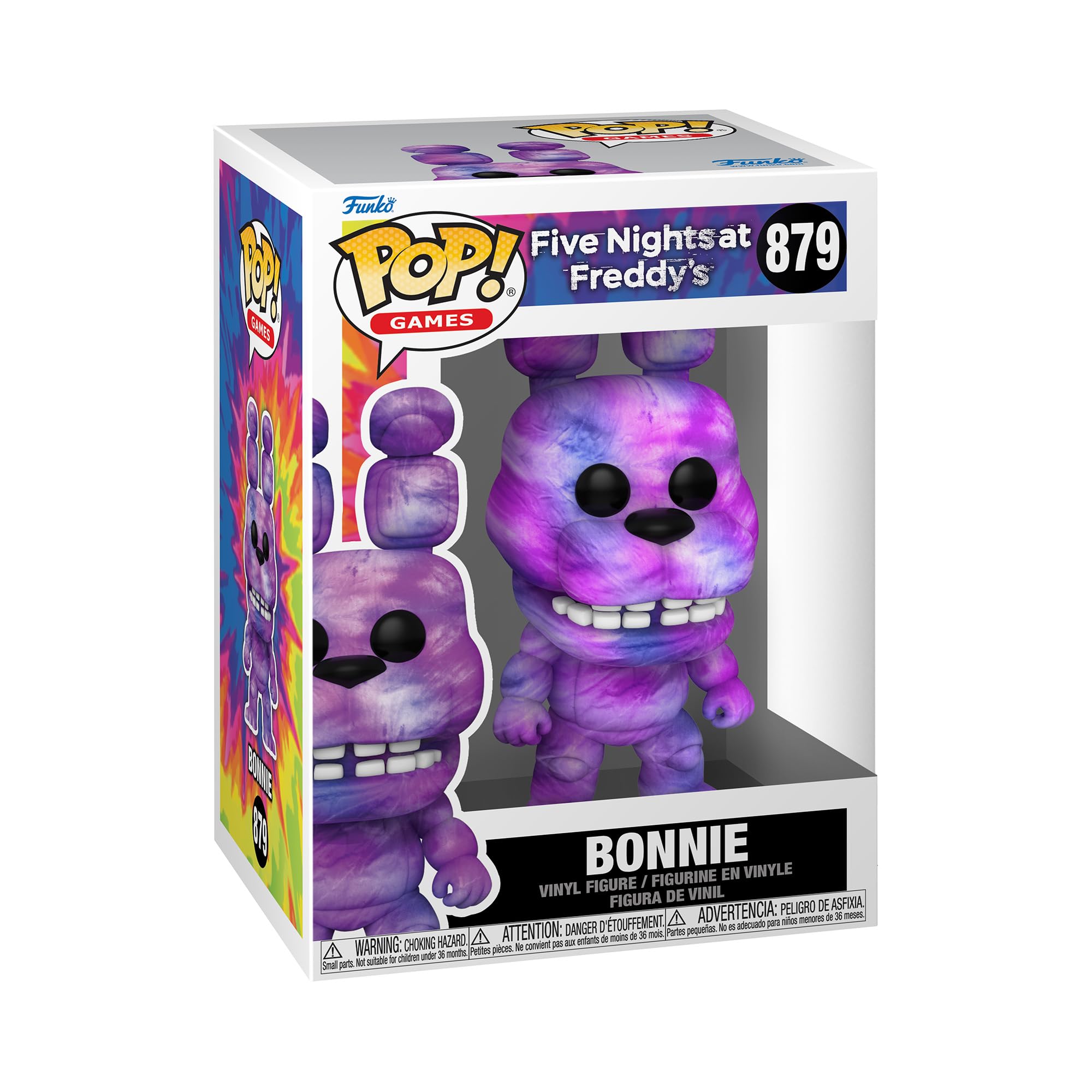 Funko POP! Games: Five Nights At Freddy's (FNAF) TieDye - Bonnie the Rabbit - Collectable Vinyl Figure - Gift Idea - Official Merchandise - Toys for Kids & Adults - Video Games Fans
