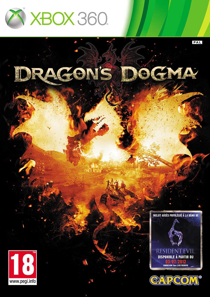 Xbox 360 - Dragons Dogma ( + Resident Evil 6 Demo )
