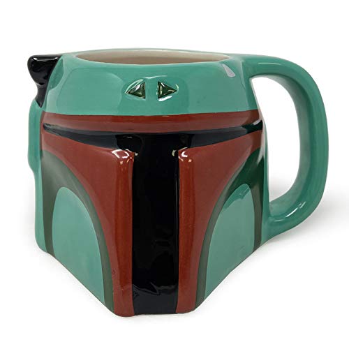 Star Wars (Boba Fett) Sculpted Mug Multicolored 1 Count (Pack of 1)