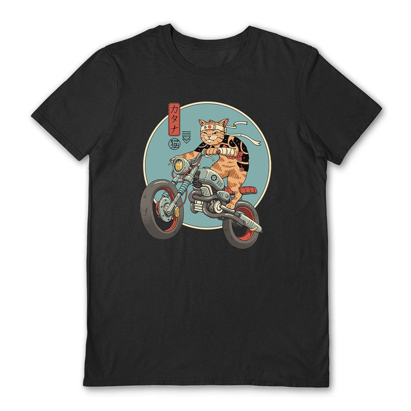VINCENT TRINIDAD (CATANA MOTORCYCLE) BLACK UNISEX T-SHIRT SMALL