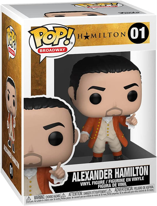 Funko POP Broadway: Hamilton - Alexander Hamilton Collectible Vinyl Figure, Multicolor