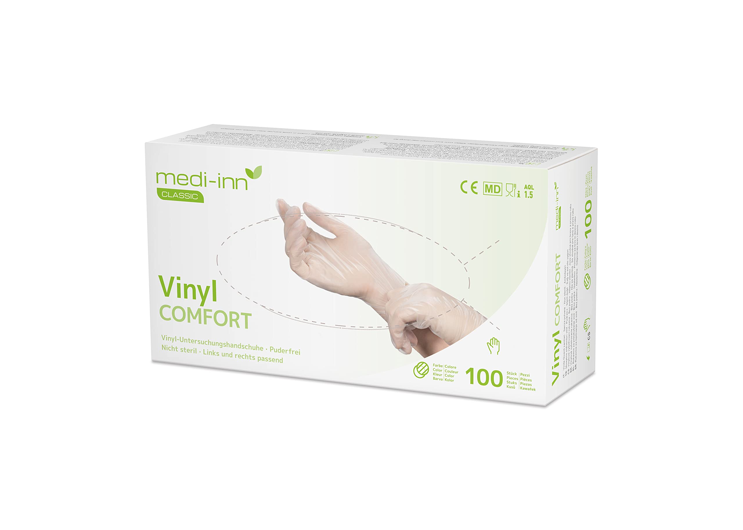 PAPSTAR unisex Einmalhandschuhe COMFORT transparen
