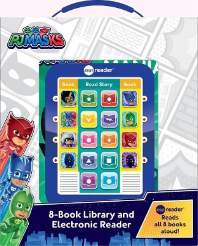 Pj Masks: Me Reader 8-Book Library and Electronic Reader Sound Book Set