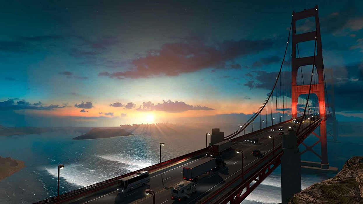 American Truck Simulator Gold (New Mexico DLC/Wheel Turning/Steering Creations) (PC DVD)