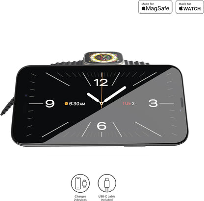 Zens 2-In-1 Magsafe + Watch Charger