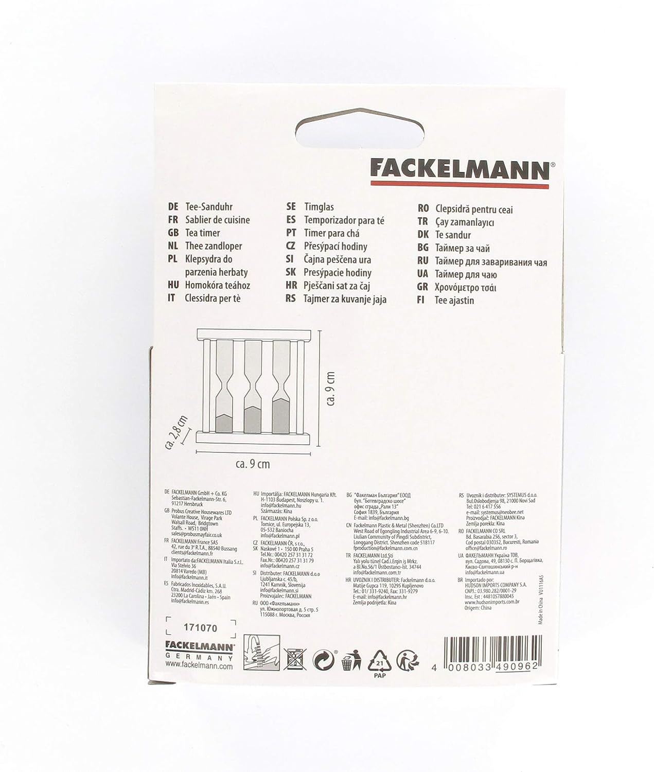 FACKELMANN Sanduhren-Set