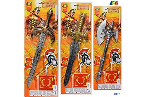 Ginmar: Maschio - (318B) - Set Arma Guerrieri Romani, Ass