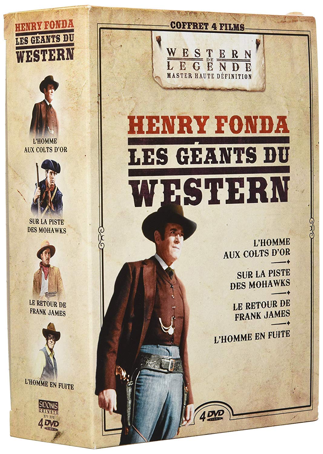 Coffret henry fonda 4 films