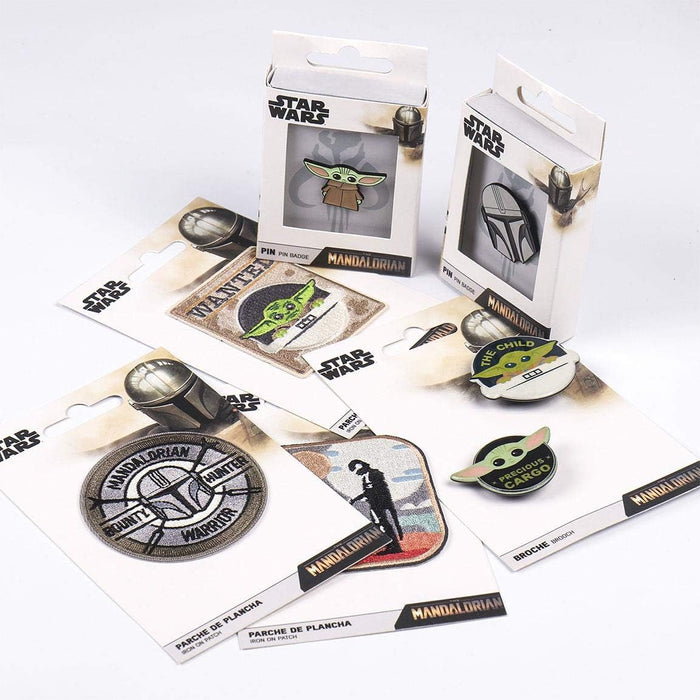 Cerdá - The Mandalorian | Iron On Patch by The Mandalorian - Official Licensed Star Wars