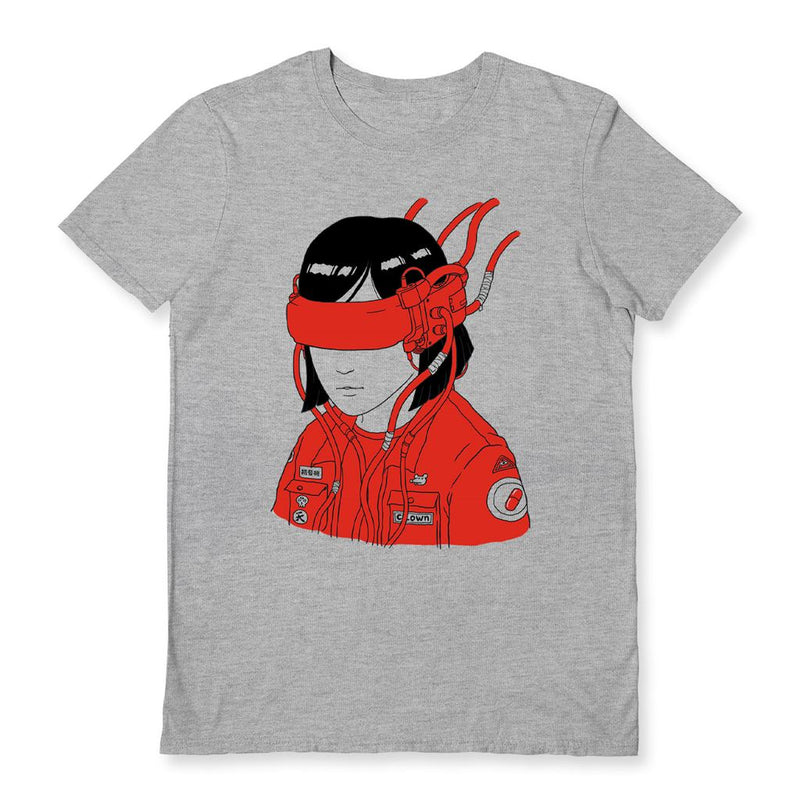 PIGBOOM (ESCAPE) SPORTS GREY UNISEX T-SHIRT