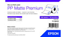 Pp Matte Label Prem Die-Cut Roll 102X152Mm 185 Labels