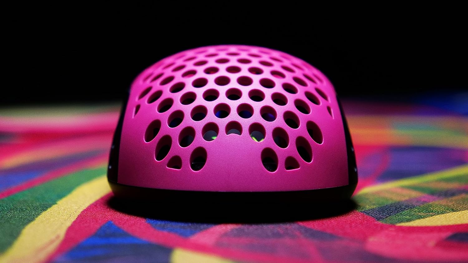 Xtrfy M42 RGB - Superlight Gaming Mouse - Wired with State-of-the-Art Pixart 3389 Sensor - Modular Housing with 2 Sizes Included - Adjustable RGB Backlight - Pink Edition