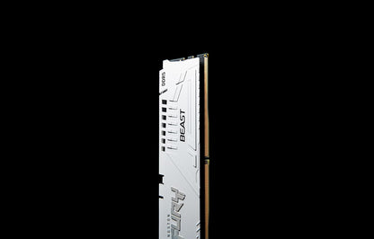 Kingston FURY Beast White EXPO 16GB 5200MT/s DDR5 CL36 DIMM Desktop Gaming Memory Single Module - KF552C36BWE-16