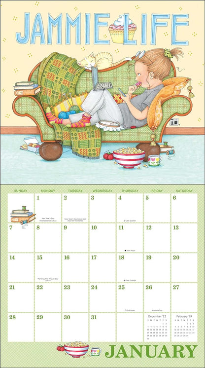 Mary Engelbreit's 2024 Deluxe Wall Calendar
