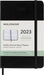 Moleskine Weekly Planner 2023, 12-Month Weekly Diary with Vertical Layout, Weekly Vertical Planner, Hard Cover, Pocket Size 9 x 14 cm, Colour Black Pocket Black