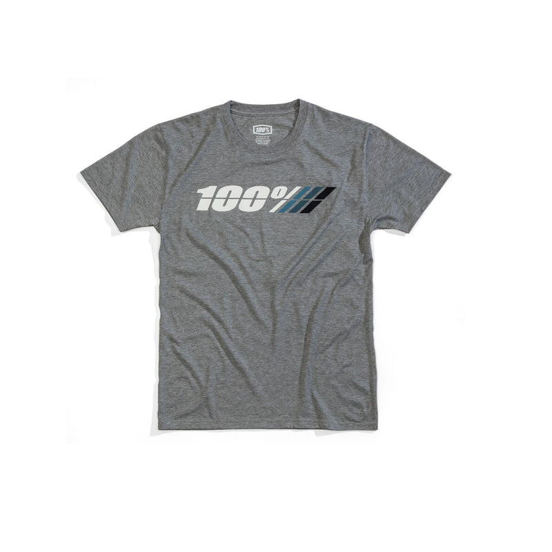 100% Motorrad Tech Tee Grey Heather XL