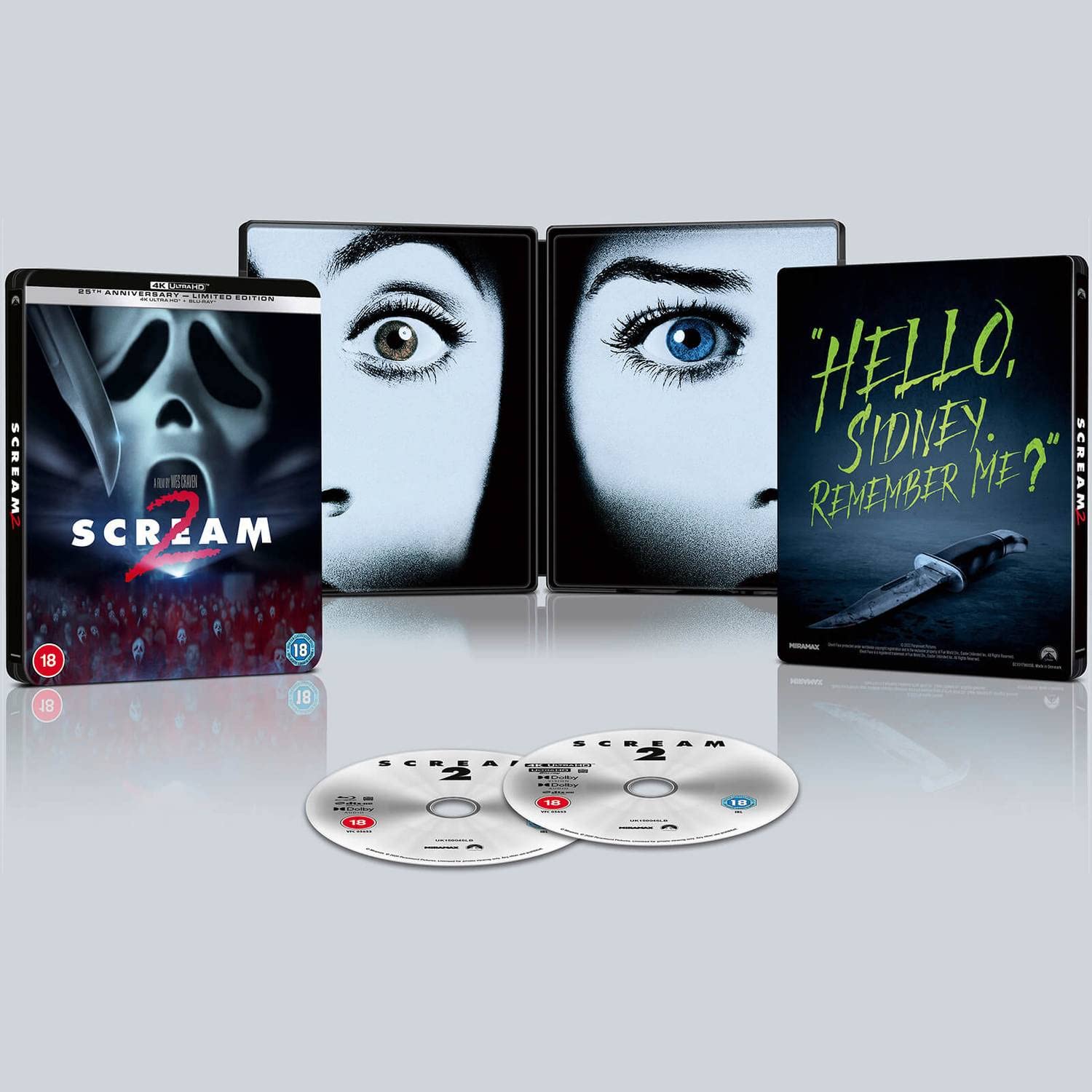 Scream 2 4K UHD Steelbook