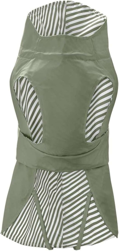 Hunter - Raincoat For Dogs Milford 65, Green - (69669)