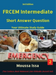 Frcem Intermediate