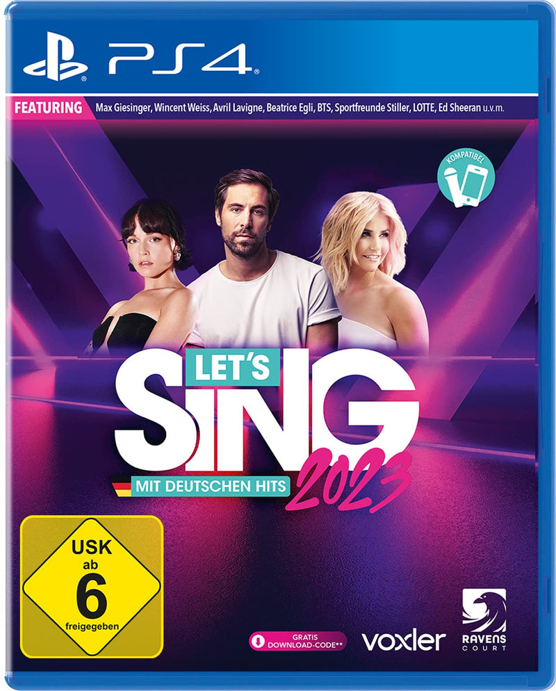 Let's Sing 2023 German Version (Playstation 4) PlayStation 4 Standard