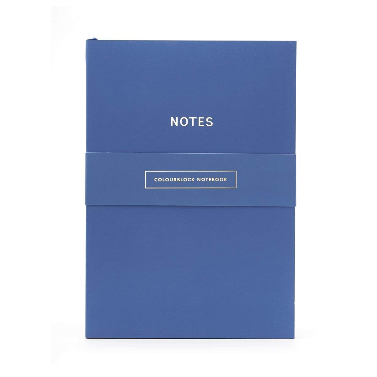 Colourblock A5 Notebook Royal Blue