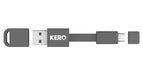 Nomad Cable - 3" High Speed Micro USB 2.0 Cable for your Key Ring …