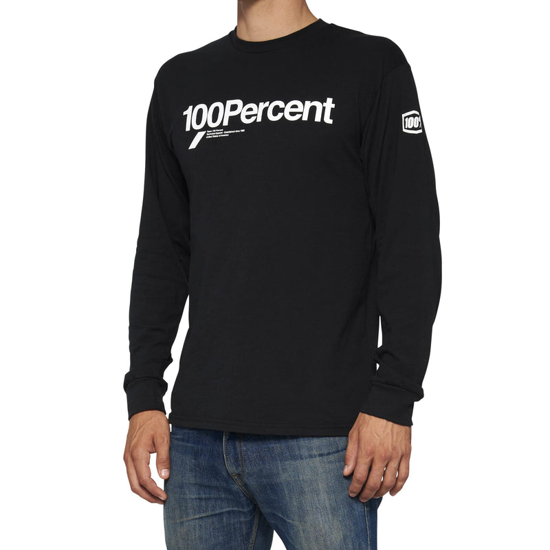 100% BILTO Long Sleeve T-Shirt Black XL