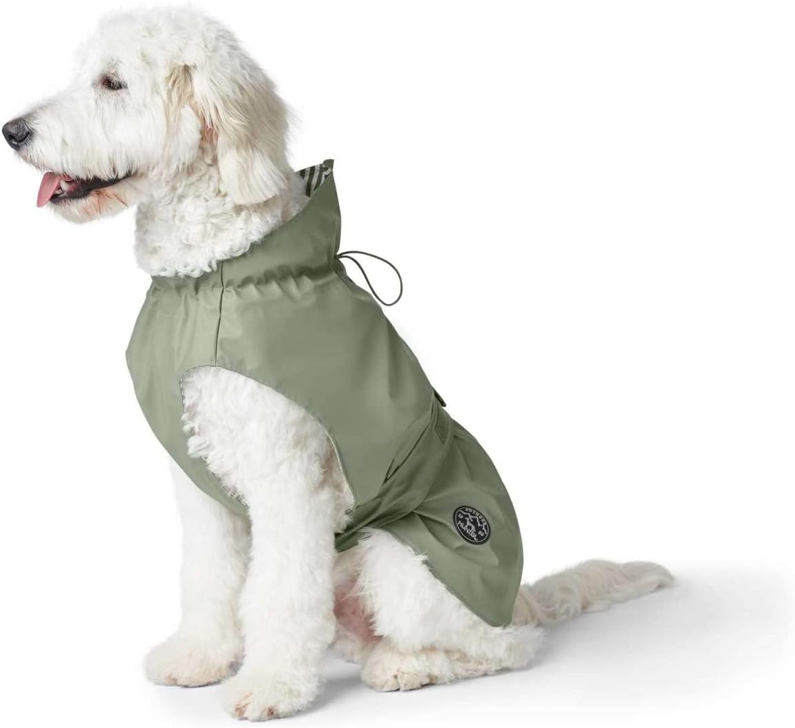Hunter - Raincoat For Dogs Milford 65, Green - (69669)