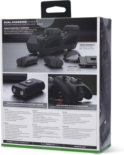 PowerA Duo Charging Station for Xbox Series X|S - Black (UK)