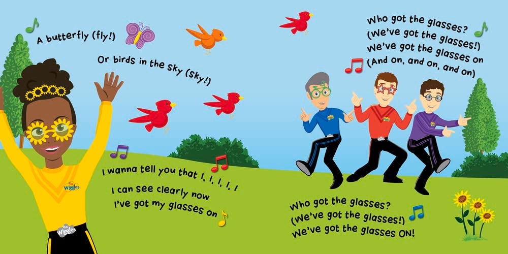 The Wiggles: I've Got My Glasses On! Board Book