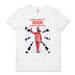 2001 A SPACE ODYSSEY (ASTRONAUT) WHITE UNISEX T-SHIRT
