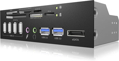 Icy Box IB-863a-b Multi-Card Reader 5.25 Inches Black