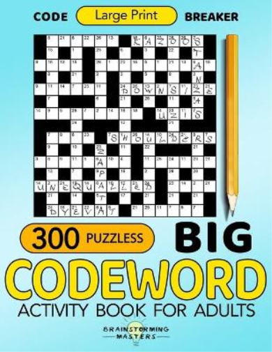Big Codeword 300 Puzzles Large Print